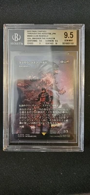 Clive Rosfield Vial Smasher the Fierce Japanese Foil BGS 9.5 Gem Mint Pop 1 - Image 1 of 2
