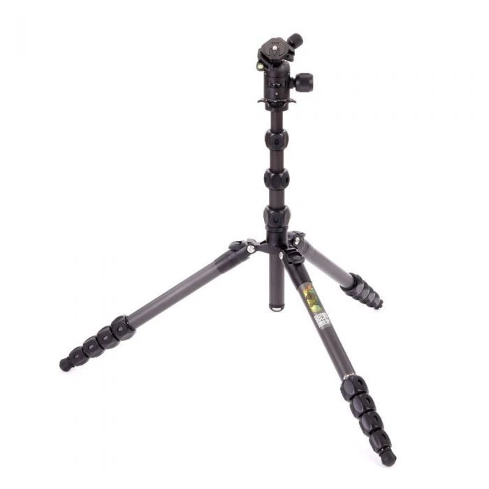 3 Legged Thing Legends Bucky Carbon Fibre Tripod AirHed Vu Ball Head - Darkness - Image 1 of 1