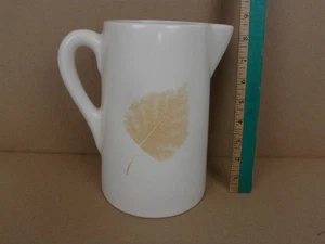 Denby "Energy Leaf" Keramik Seladon grün Krug 80 Unzen #1809 beige - Bild 1 von 8