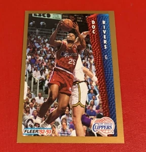 NBA DOC RIVERS Los Angeles Clippers 1992-93 Fleer Trading Card #103 - Bild 1 von 3