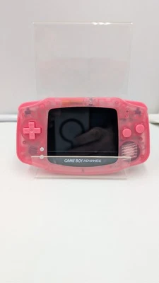 Pink Gameboy Advance With IPS Upgrade And New Shell See Description - Image 1 of 3