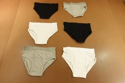 Gap Kids Boys Size XXL (14-16) Multicolor Brief Underwear 6 Pack New - Image 1 of 4
