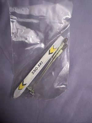 Casa de muñecas esquís y bastones de esquí deportes de invierno miniatura exterior nieve accesorio 1:12 Foto 1 de 2