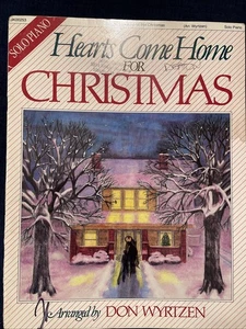 LN Don Wyrtzen Hearts Come Home For Christmas, Klavier Soli Liederbuch, 1990 - Bild 1 von 4