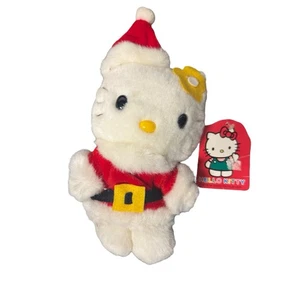Vintage SANRIO Hello Kitty “Japan Only”Santa Claus Christmas Collectible 12" Cat - Picture 1 of 3