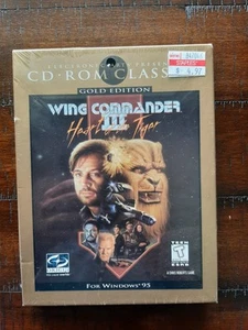 Wing Commander 3 Heart of The Tiger PC Win95 CD-ROM 1997 Big Box NEW SEALED - Picture 1 of 4
