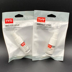 Tyr Anti-Beschlag Spray 0,5 flüssige Unzen 15 ml für Schwimmbrillen Linsenpflege 2er Pack - Bild 1 von 4
