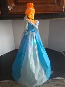 DISNEY Princess Cinderella 20" LED Light-up Kcare Lamp Night Light Doll 20" - Picture 1 of 5