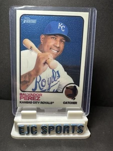 Topps Heritage #267 2022 Salvador Pérez cromado. 189/999 - KC Royals - Imagen 1 de 3