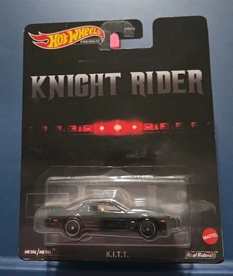 Hot Wheels Premium Knight Rider KITT Modo Super Pursuit Jinetes reales Metal/Metal Foto 1 de 3