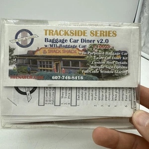N SCALE BAGGAGE CAR DINER trackside series by N SCALE ARCHITECT # 10029 - Picture 1 of 4