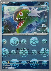 Basculin 024/086 Poke Ball Holo Karte Scarlet & Violet White Flare - Bild 1 von 2