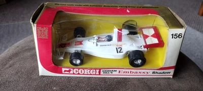 Corgi 156 Graham Hill SHADOW EMBASSY  Mint In Original Box  - Image 1 of 4
