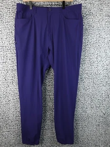 Rhone Hose Herren 35x30 Commuter Blau Five Pocket Stretch Performance Travel - Bild 1 von 19