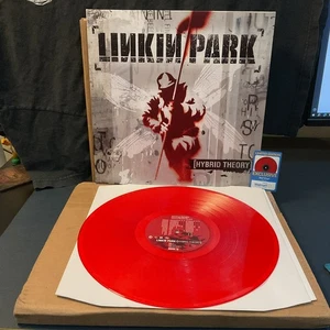 LINKIN PARK HYBRID THEORY RED LP ONE STEP CLOSER CRAWLING IN THE END PAPERCUT - Picture 1 of 4