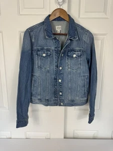 Chaqueta de Jean J.Crew Mujer Azul Denim Abotonada Estirada Talla M MEDIANA NUEVA CON ETIQUETAS $110 - Imagen 1 de 9