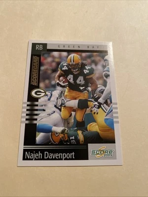 2003 Score - Najeh Davenport #191 Scorecard /500 - Image 1 of 2