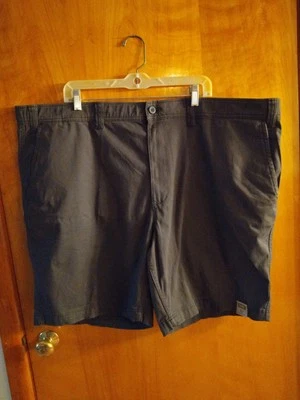 Foundry Dark Gray Flat Front Everyday Casual Comfort Stretch Shorts Size 52 NWT - Image 1 of 4