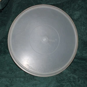 Tapa Tupperware Original Grande 12" Transparente 224-9 Usada - Imagen 1 de 5