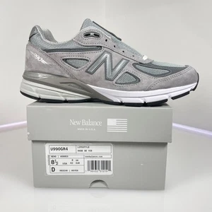 New Balance 990v4 Hecho en EE. UU. 'Gris Plata' U990GR4 Para Hombre Talla 8.5 - Imagen 1 de 7