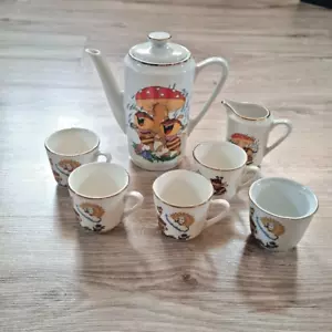 Kinder-Kaffeeservice Porzellan ca 1995 - Bild 1 von 3