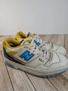 New Balance 550 UK 5 / Burgandy, Yellow, Blue Rare Colour Very Good Condition - Picture 1 of 16