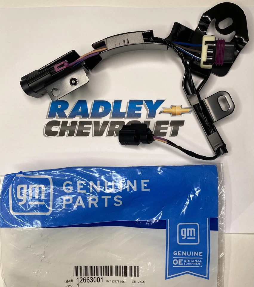 NUEVO GM OEM 2015 CHEVY CAMARO 6,2 L-V8 ENCENDIDO SENSOR ÁRBOL DE LEVAS CABLE GMC 12663001 Foto 1 de 1