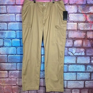 True Religion Pants Cargo Khaki Size 36 Mens NWT Tan - Picture 1 of 9