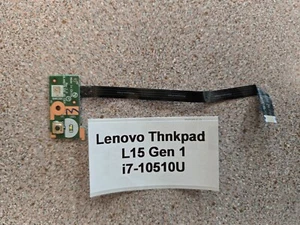 Lenovo ThinkPad L15 Gen 1 15.6" Power button Board - Picture 1 of 2