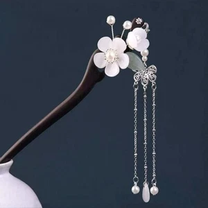 2PcsHair Chopsticks for Women Chinese Vintage HairSticks Japanese HairBun 7.08'' - Picture 1 of 9