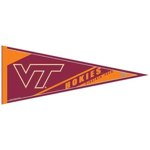 Virginia Tech Hokies Pennant 12" X 30" Cover