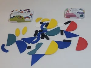 ExcelGadgets Wooden Block Puzzles, Travel Toys Ages 3-5, Open Box  - Picture 1 of 7