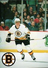 Brian Propp 1989-90 Boston Bruins Sports Action Update