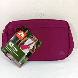 Ozark Trail Denver Waist Pack NEW Wine Purple Red 7" x 5" x 2" - Picture 1 of 6