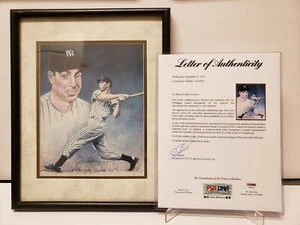 JOE DIMAGGIO Autographed vintage NY Yankees 8x10 photo w/ PSA/DNA Full Letter - Picture 1 of 4