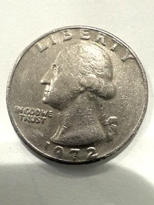 1972 Washington Viertel mehrere Fehler - kein Münzzeichen - Bild 1 von 4
