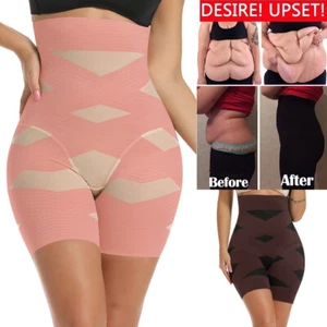 Fajas Colombianas High Waist Shapewear Tummy Control Body Shaper Underwear Pants - Picture 1 of 25