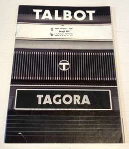 Verkaufsprospekt TALBOT Tagora - Februar 1981. Schöner Zustand. - Bild 1 von 8