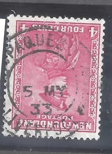 CANADA NEWFOUNDLAND # 189 USED SOCKED-ON-NOSE CANCEL PAQUEBOT LIVERPOOL BS26175 - Picture 1 of 1