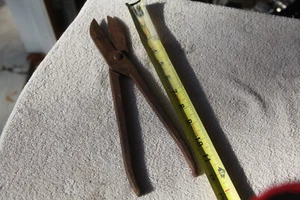 Antike Peck, Stow & Wilcox geschmiedete Stahlschere Made in USA #122 - Bild 1 von 4