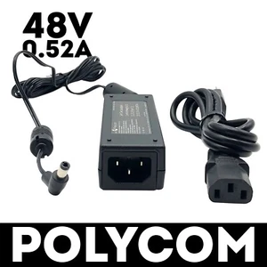 Genuine Polycom AC Adapter Power Supply for Cisco 7905 7912 7940 7960 IP Phones - Picture 1 of 7