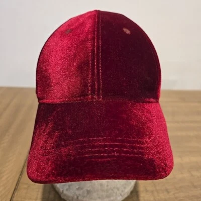 Gorra Michael Stars Terciopelo Rojo Correa Ajustable  Foto 1 de 4