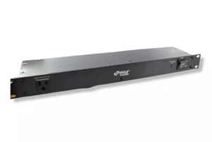 Protector contra sobretensiones de tira de alimentación montable en rack PYLE Audio PCO850 9 salidas 15 amperios - Imagen 1 de 7