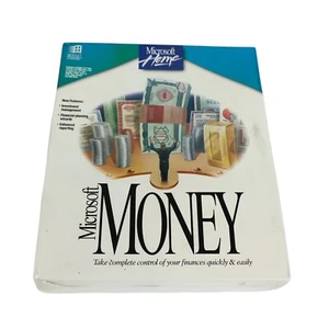Sealed NEW OLD STOCK! Microsoft Money 3.0 Retired Discontinued Software - Picture 1 of 5