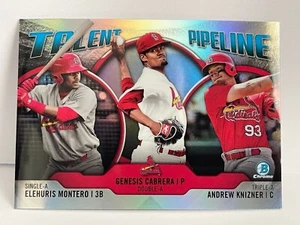 Bowman Talent Pipeline St Louis Cardinals Montero Cabrera Knizner 2019 #TP-STL - Imagen 1 de 2