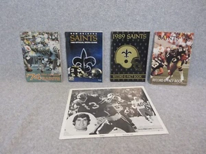 Vintage NEW ORLEANS SAINTS  WiRe Photo + Media Guides NFL   UNUSED & EXCELLENT - Picture 1 of 2