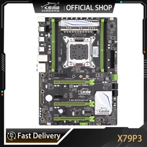 Jingsha X79P3 ATX Motherboard LGA 2011 USB3.0 SATA3.0 für Gaming - Bild 1 von 6