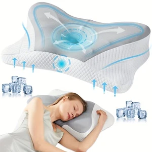 Cervical Neck Pillow - Ergonomic contour design for neck pain relief - Picture 1 of 14