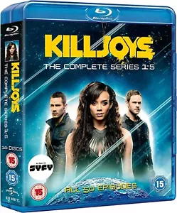 KILLJOYS The Complete Series 1-5 Blu-Ray BRAND NEW (USA Compatible) - Imagen 1 de 2