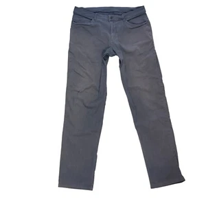 Lululemon ABC Commission Grey Classic Fit Performance Pant Mens Size 34 - Picture 1 of 17